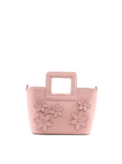 Bolsa Tote Média com Aplicação de Flores BSI-6487 - NU