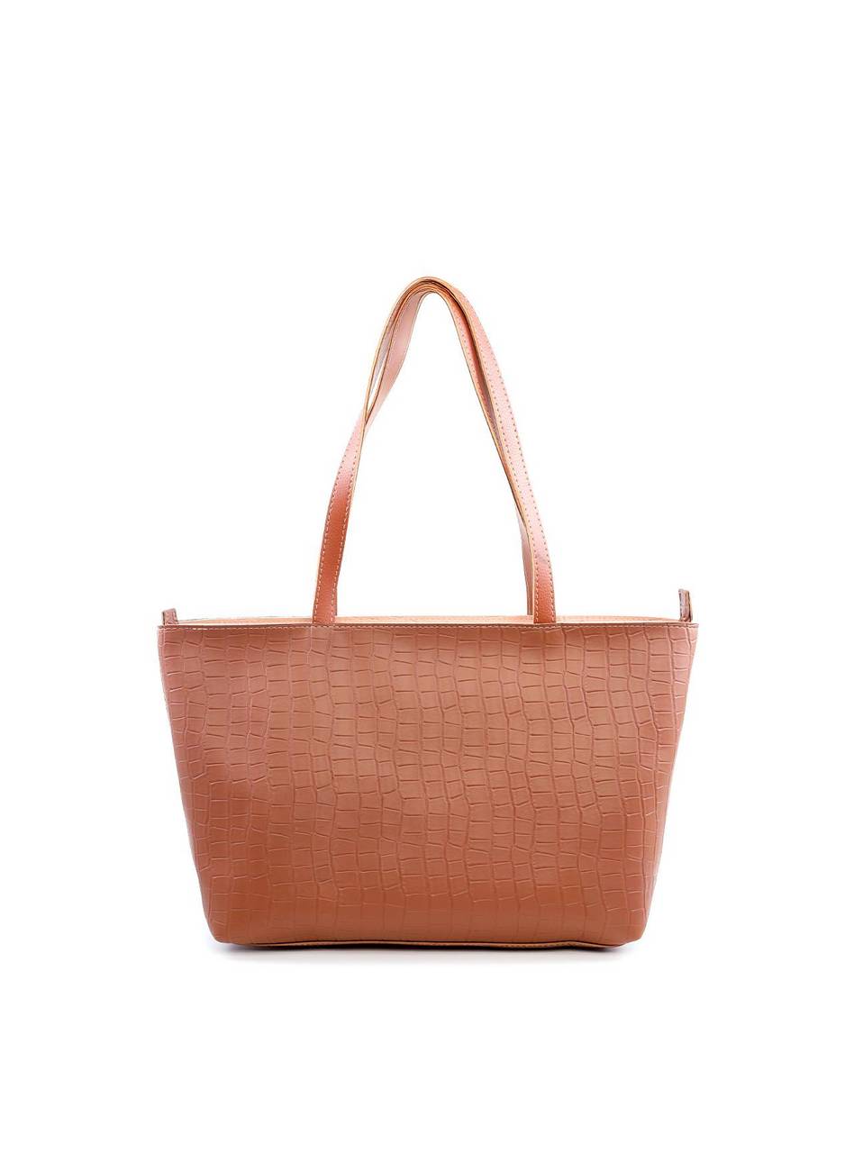 Bolsa Shopper Tiracoloco com Detalhe em Strass - Castor BSI-6082 - CS