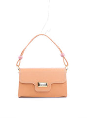 Bolsa Satchel Retangular com Alça Dupla - Nude BSI-6043 - NU