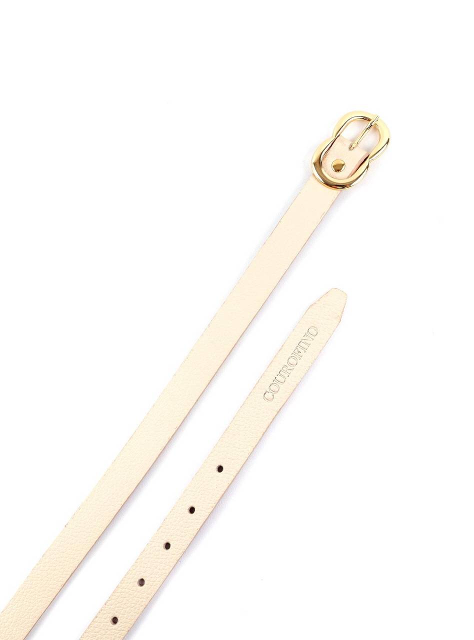 Cinto Feminino em Couro com Fivela Orgânica - Fenno CTI-989 - FE