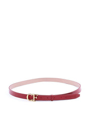 Cinto Feminino em Couro com Passador - Vermelha CTI-978 - VE