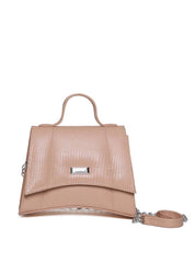 Bolsa Hobo Tampa Fecho Pequeno Nude BSI-5485 - NU