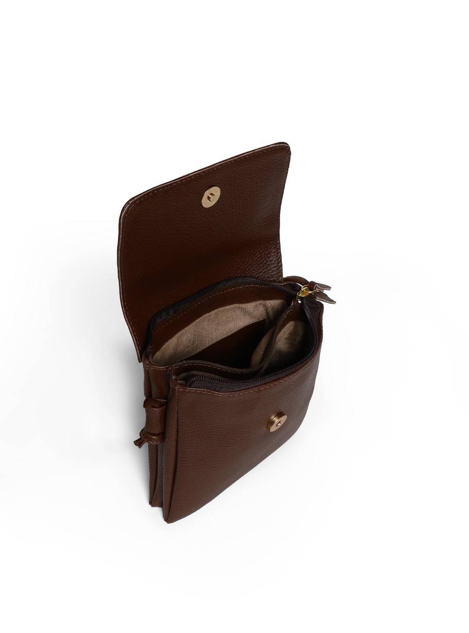 Bolsa Carteira Transversal Quadrada com Fecho em Ímã Sintético - BSI-5982 - CA BSI-5982 - CA