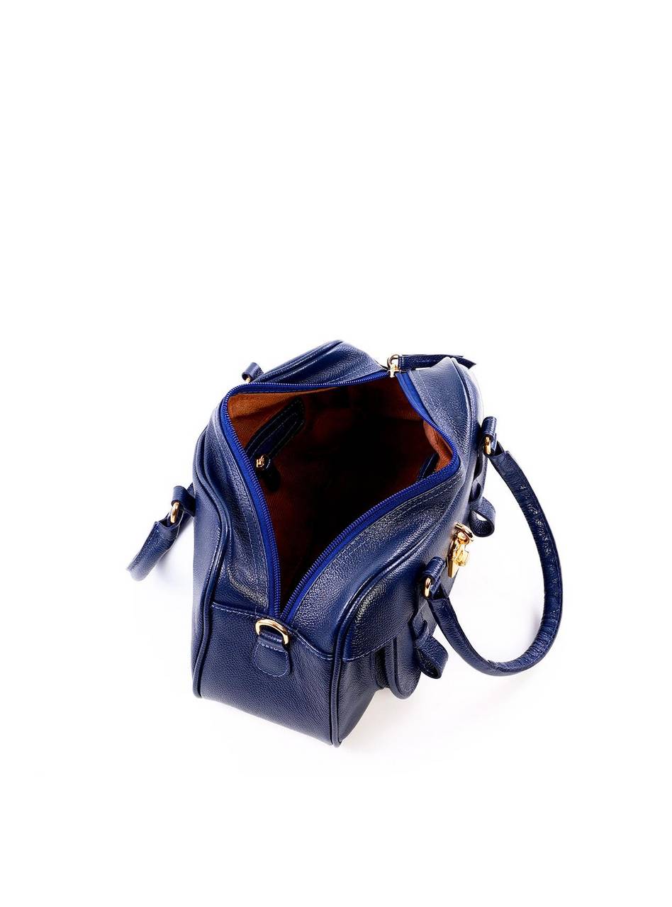 Bolsa Tote com Fecho Cadeado - Azul BSI-6277 - AZ