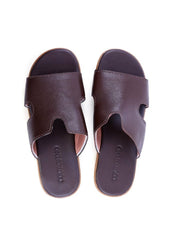 Sandália Masculina de Rosto Largo com Recortes - Cacau SDI-11702 - CA