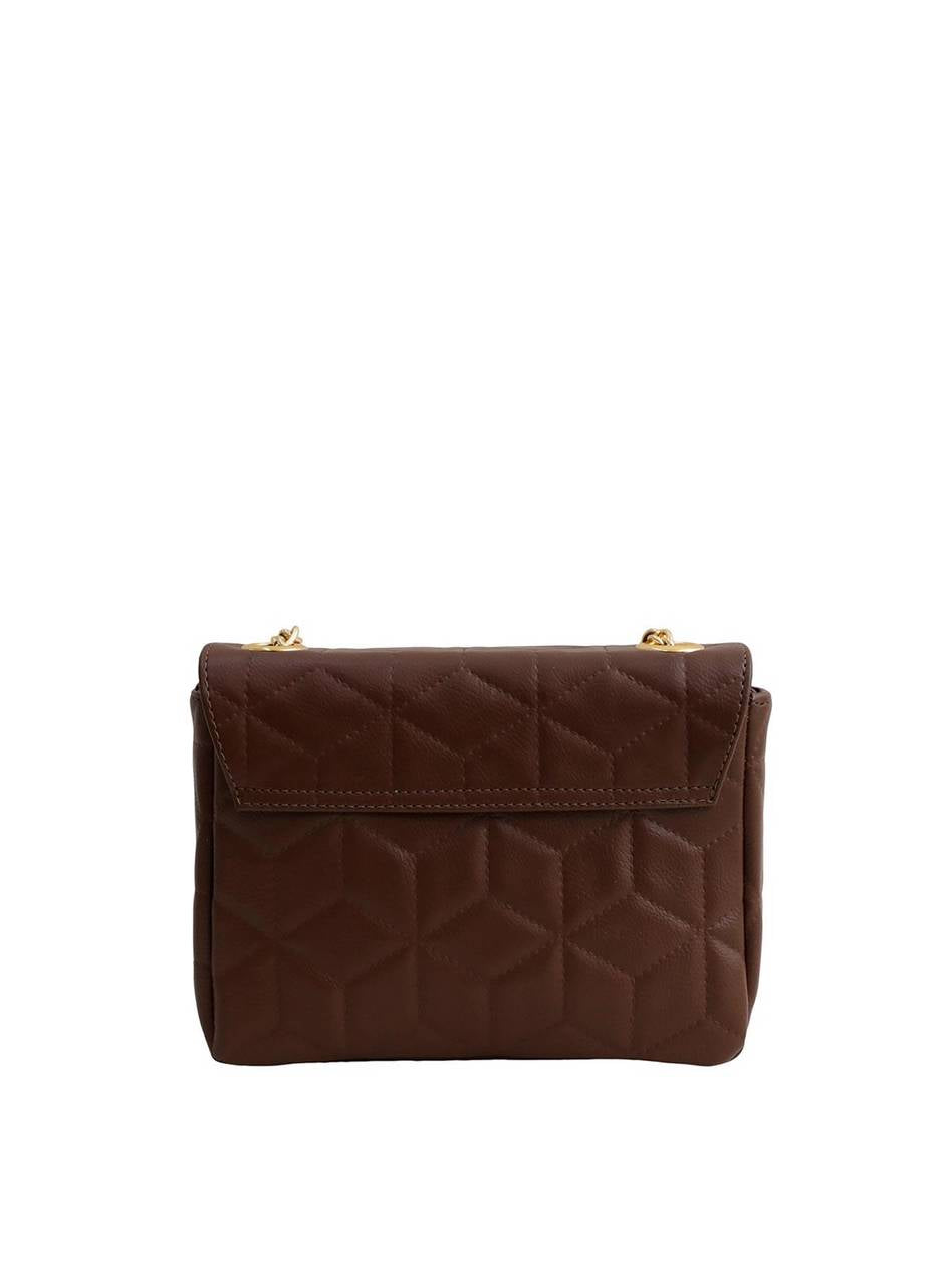 Bolsa Saddle Transversal Corrente Cacau BSI-5493 - CA