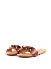 Rasteira Slide Comfort Enfeite Laço - Castor SDI-12042 - CS