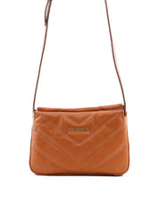 Bolsa Tote Transversal com Matelassê em V - Castor BSI-6437 - CS