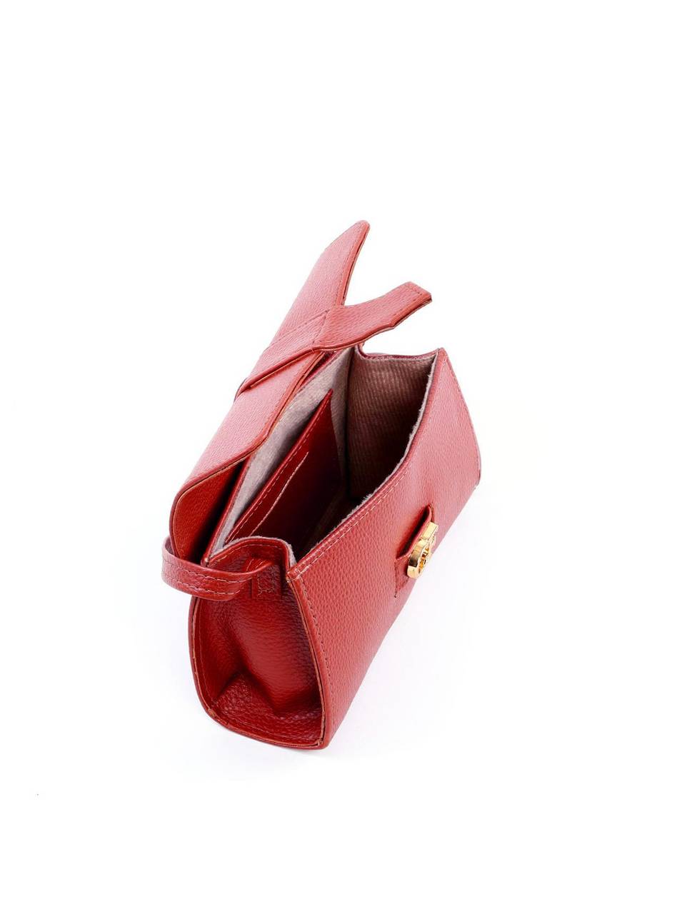 Bolsa Satchel Transversal Retangular - Vermelha BSI-6074 - VE