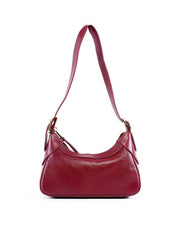 Bolsa Baguete com Fivelas Laterais - Vinho BSI-6353 - VI