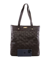 Bolsa Shopper Tiracolo com Tressê e Esferas nas Alças BSI-6553 - CA