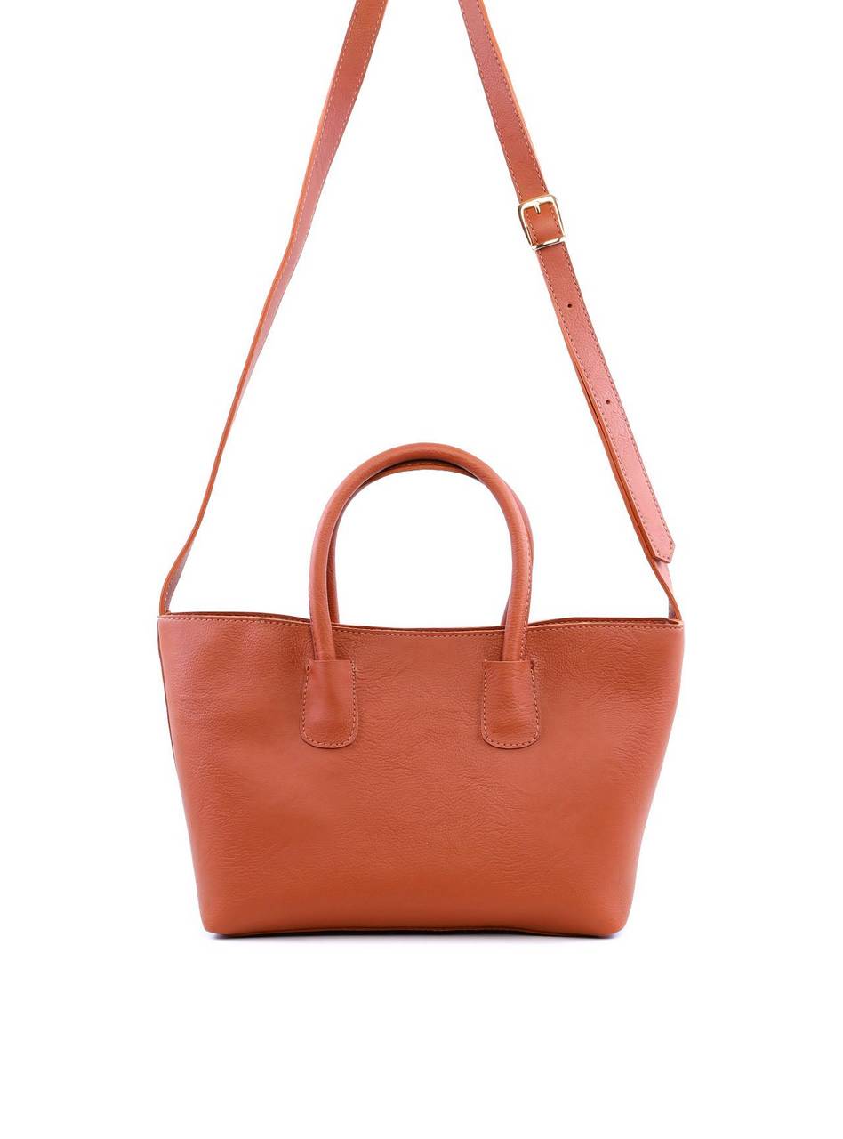 Bolsa Tote de Mão com Costuras - Castor BSI-6131 - CS