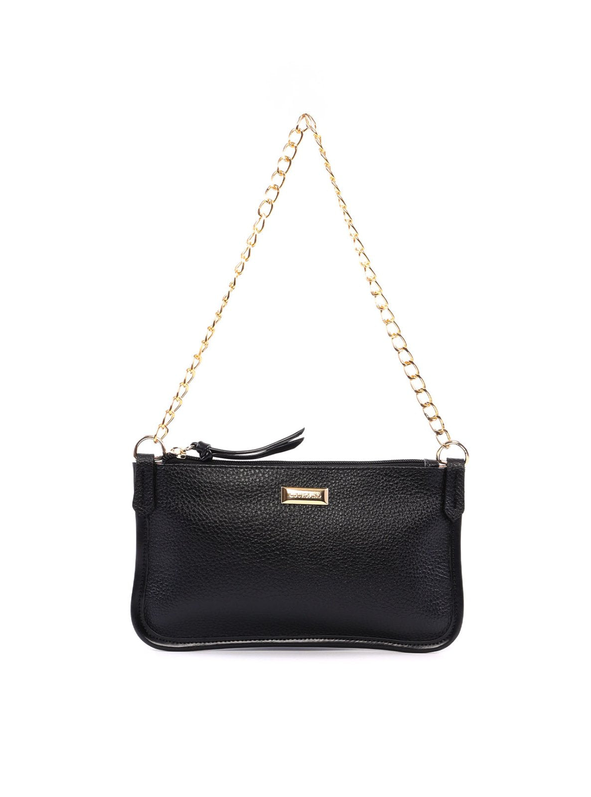Bolsa Transversal Pequena com Alça Dupla e Corrente BSI-6512 - PR