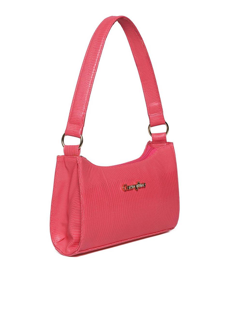 Bolsa Hobo Média Tiracolo Pink BSI-5751 - PK