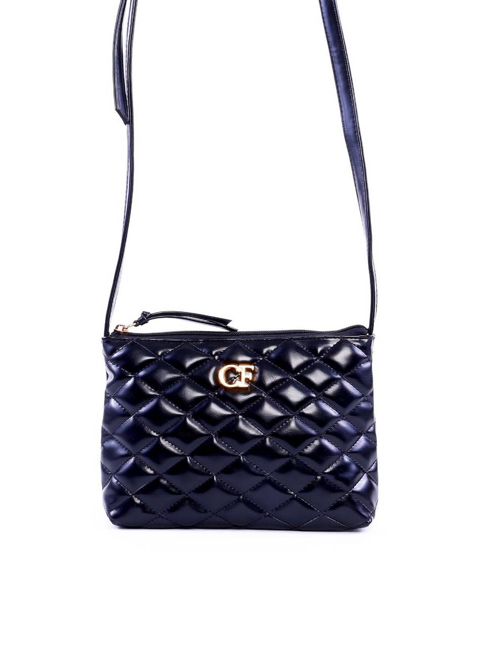 Bolsa Transversal Matelassê Pequena - Preta BSI-6319 - PR