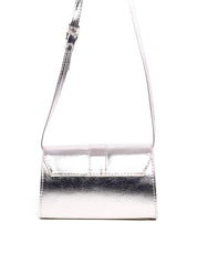 Bolsa Satchel Transversal Retangular - Prata BSI-6074 - PT