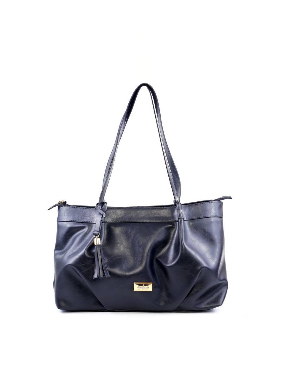 Bolsa Shopper com Drapeado - Preta BSI-6140 - PR