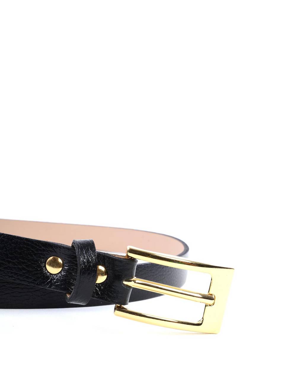 Cinto Feminino Fivela Retangular Preto CTI-939 - PR