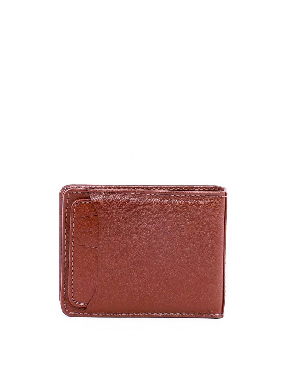 Carteira Masculina em Couro Clássica com Porta-Cartão Removível - Castor CAI-1010 - CS