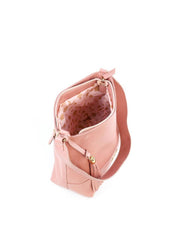 Bolsa Tote Tiracolo com Barbicacho - Nude BSI-6221 - NU