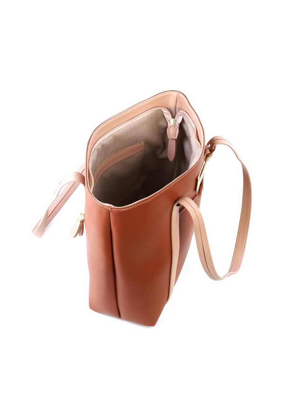Bolsa Shopper com Costura Aparente - Castor BSI-6205 - CS
