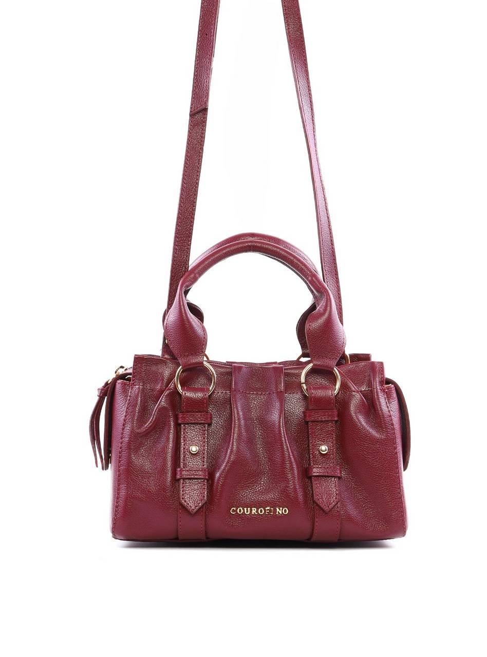 Bolsa Tote Drapeada - Vinho BSI-6391 - VI