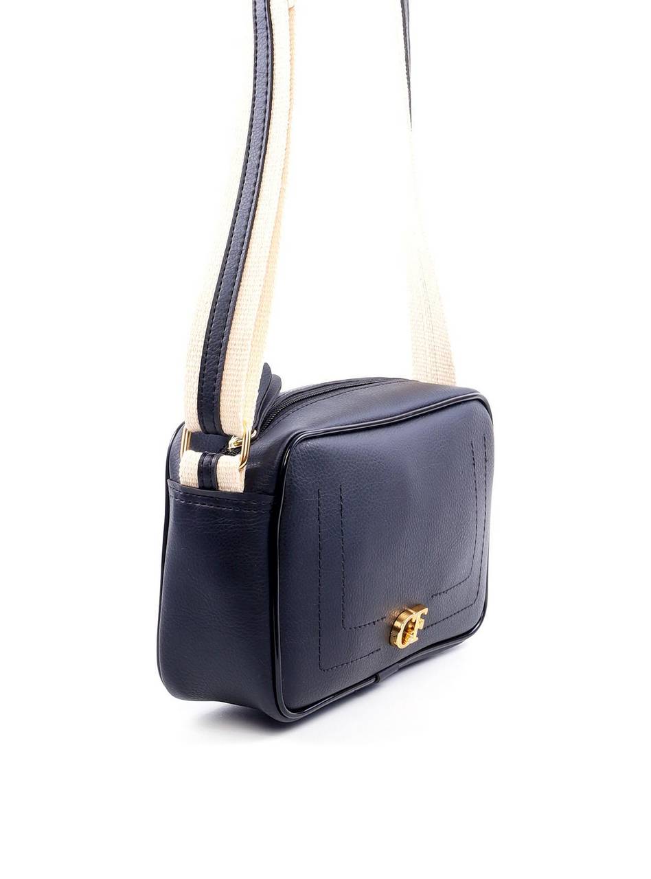 Bolsa Bag com Costura Frontal - Preta BSI-6120 - PR