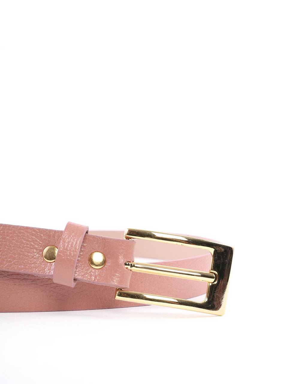 Cinto Feminino Fivela Retangular Nude CTI-939 - NU