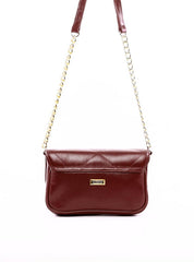 Bolsa Satchel Pequeno Couro Transversal - Cacau BSI-5858 - CA