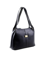 Bolsa Tote com Detalhe de Costura - Preta BSI-6425 - PR