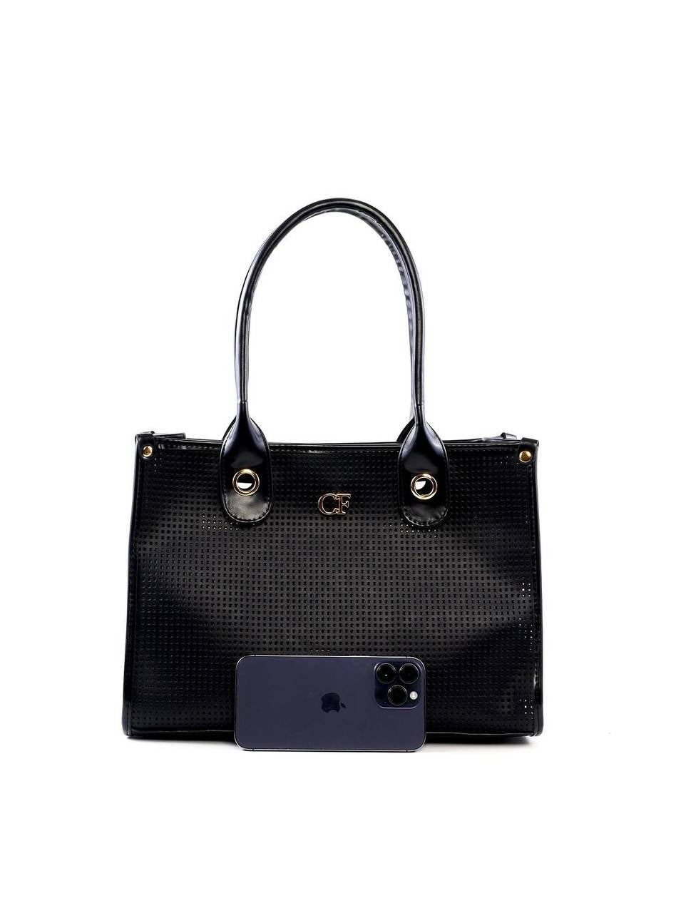 Bolsa Tote Praia Tela - Preta BSI-6438 - PR