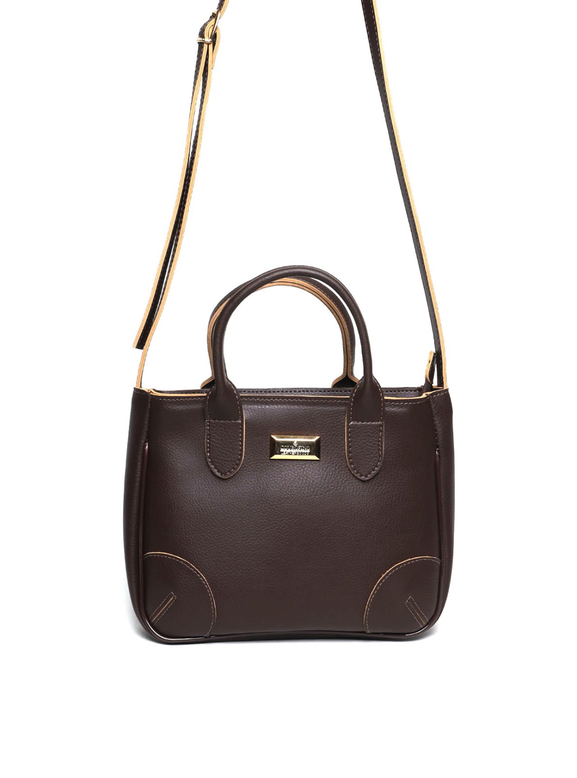 Bolsa Tote de Mão Média Transversal Cacau  BSI-5845 - CA