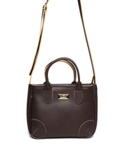 Bolsa Tote de Mão Média Transversal Cacau  BSI-5845 - CA