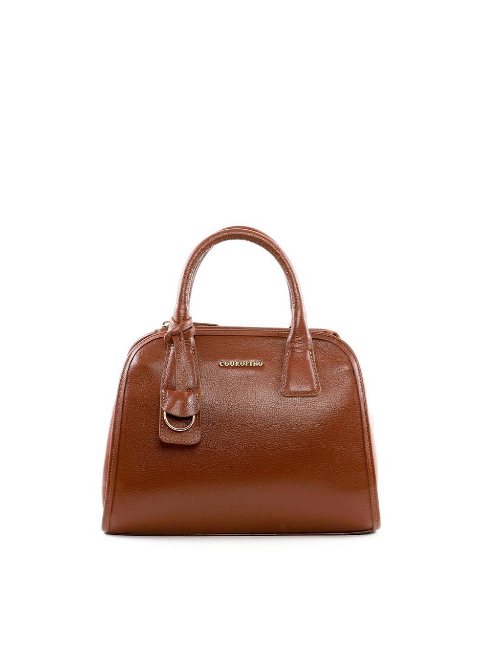 Bolsa Tote de Mão Alça Dupla e Charm - Castor BSI-6124 - CS