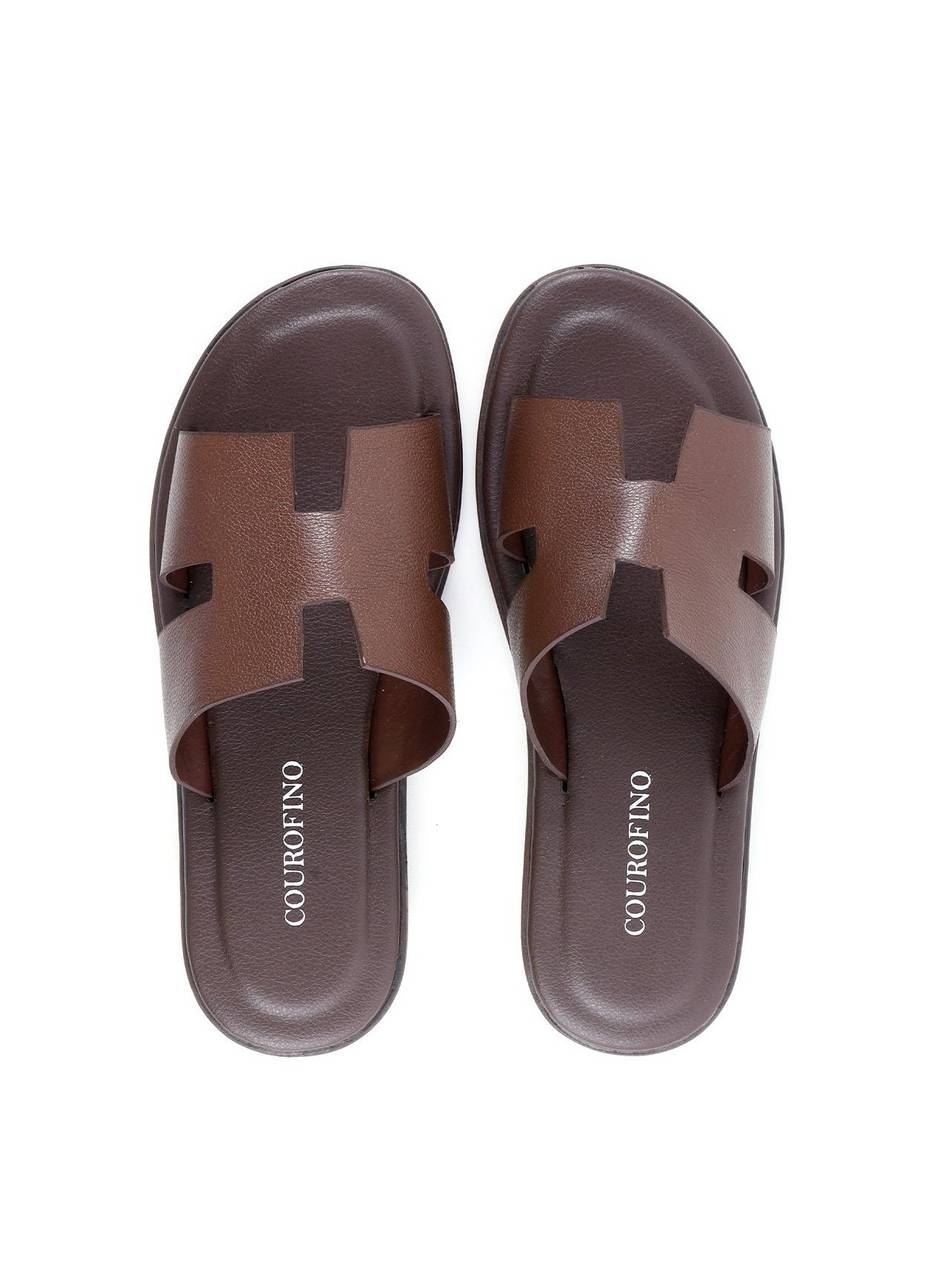 Chinelo Masculino com Recorte H - Cacau SDI-12155 - CA