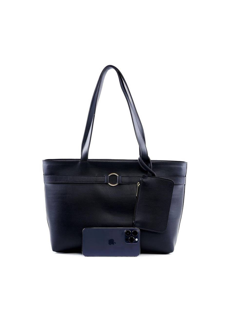 Bolsa Shopper com Bolso Removível - Preta BSI-6426 - PR