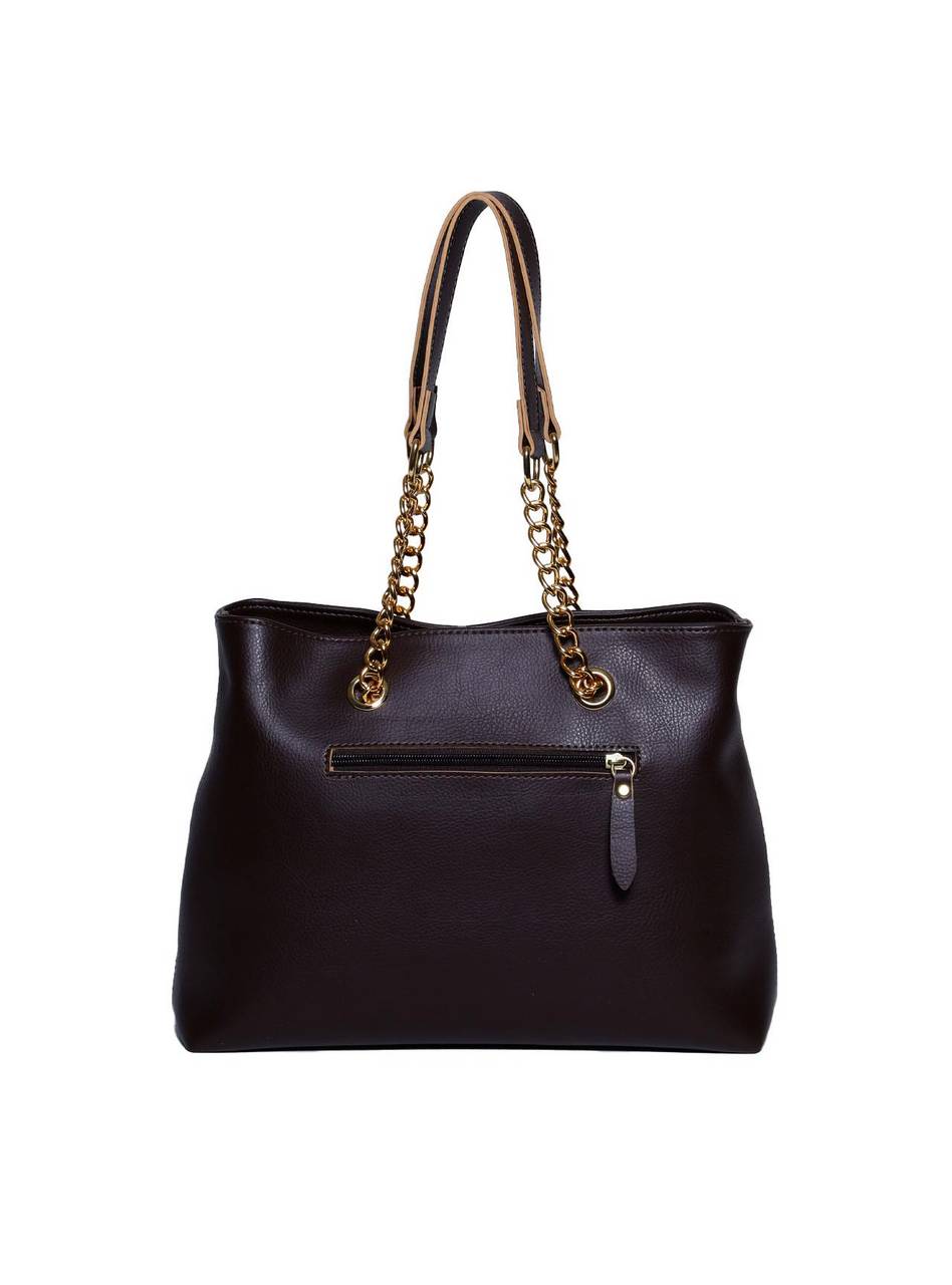 Bolsa Feminina Tiracolo Corrente Cacau BSI-5980 - CA