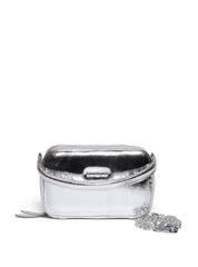 Bolsa Bag Transversal Quadrada - Prata BSI-5999 - PT