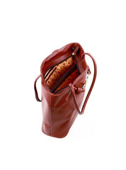 Bolsa Tote Tiracolo com Elos - Cacau BSI-6289 - CA