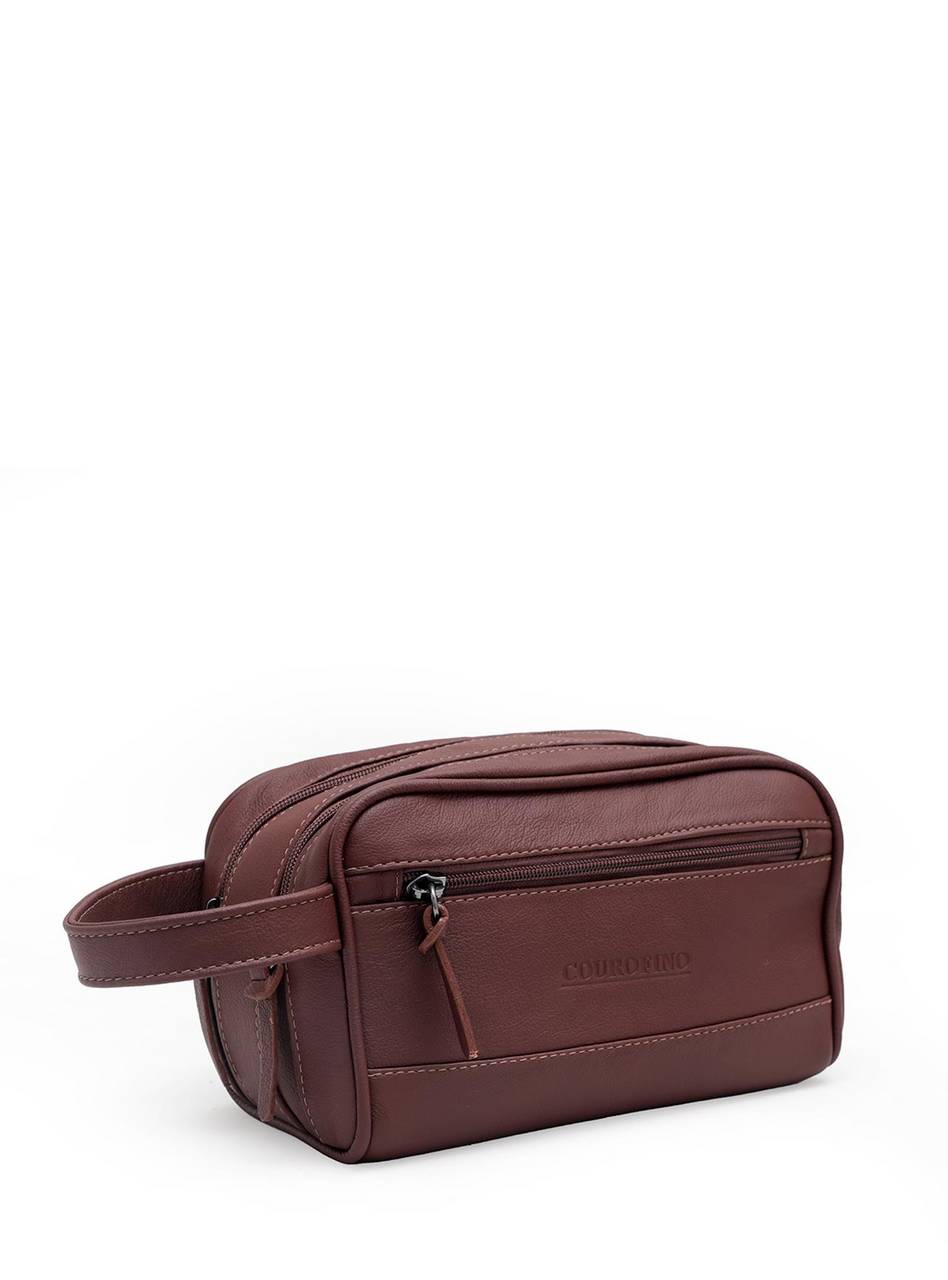Necessaire Masculina Três Zíperes Castor NSI-098 - CS