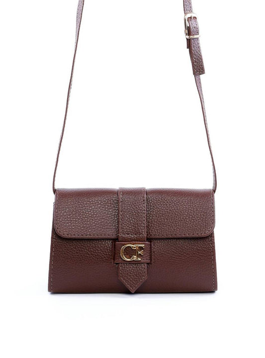Bolsa Satchel Transversal Retangular - Cacau BSI-6074 - CA