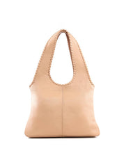 Bolsa Hobo Estilo Whipstitch - Nude BSI-6406 - NU