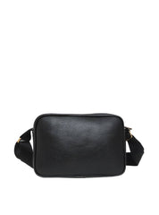 Bolsa Bag Média Transversal Bolso Externo Preta BSI-5323 - PR