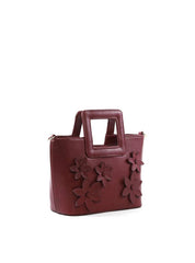 Bolsa Tote Média com Aplicação de Flores BSI-6487 - VI