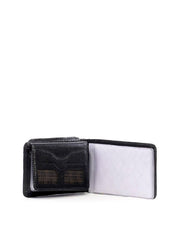 Carteira Masculina Couro Porta Cartão - Preta CAI-291 - PR