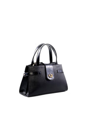 Bolsa Tote Retangular com 3 Divisórias - Preta BSI-6443 - PR