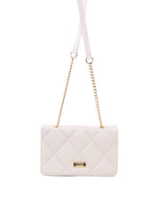Bolsa Satchel Pequena Transversal com Matelassê BSI-6522 - FE