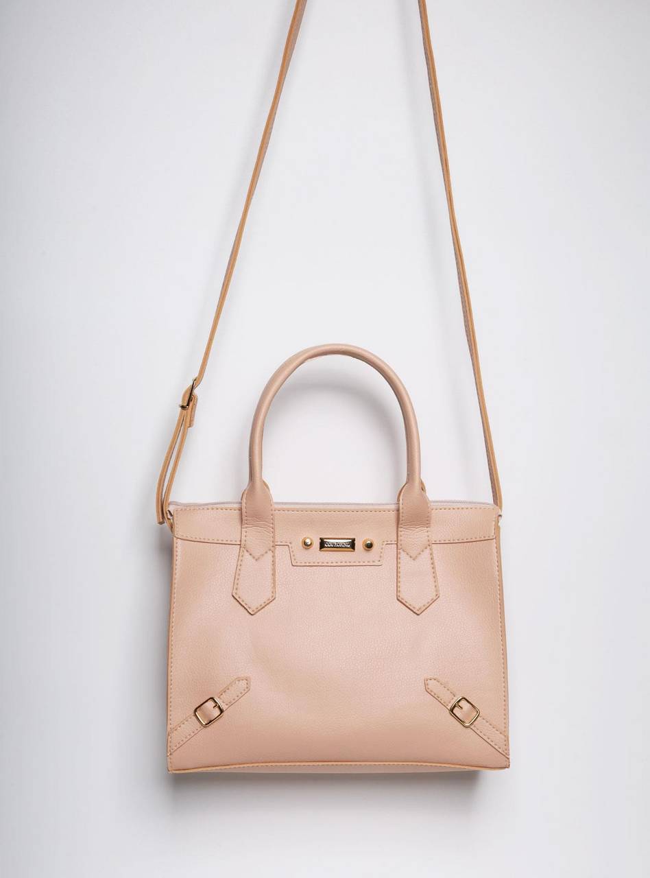 Bolsa Feminina Tote Transversal Nude BSI-5805 - NU