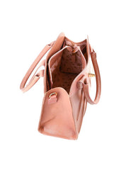 Bolsa Tote Detalhe Costura Frontal Alça Dupla - Nude BSI-6379 - NU