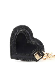 Chaveiro Feminino Coração com Espelho - Preto CVI-176 - PR